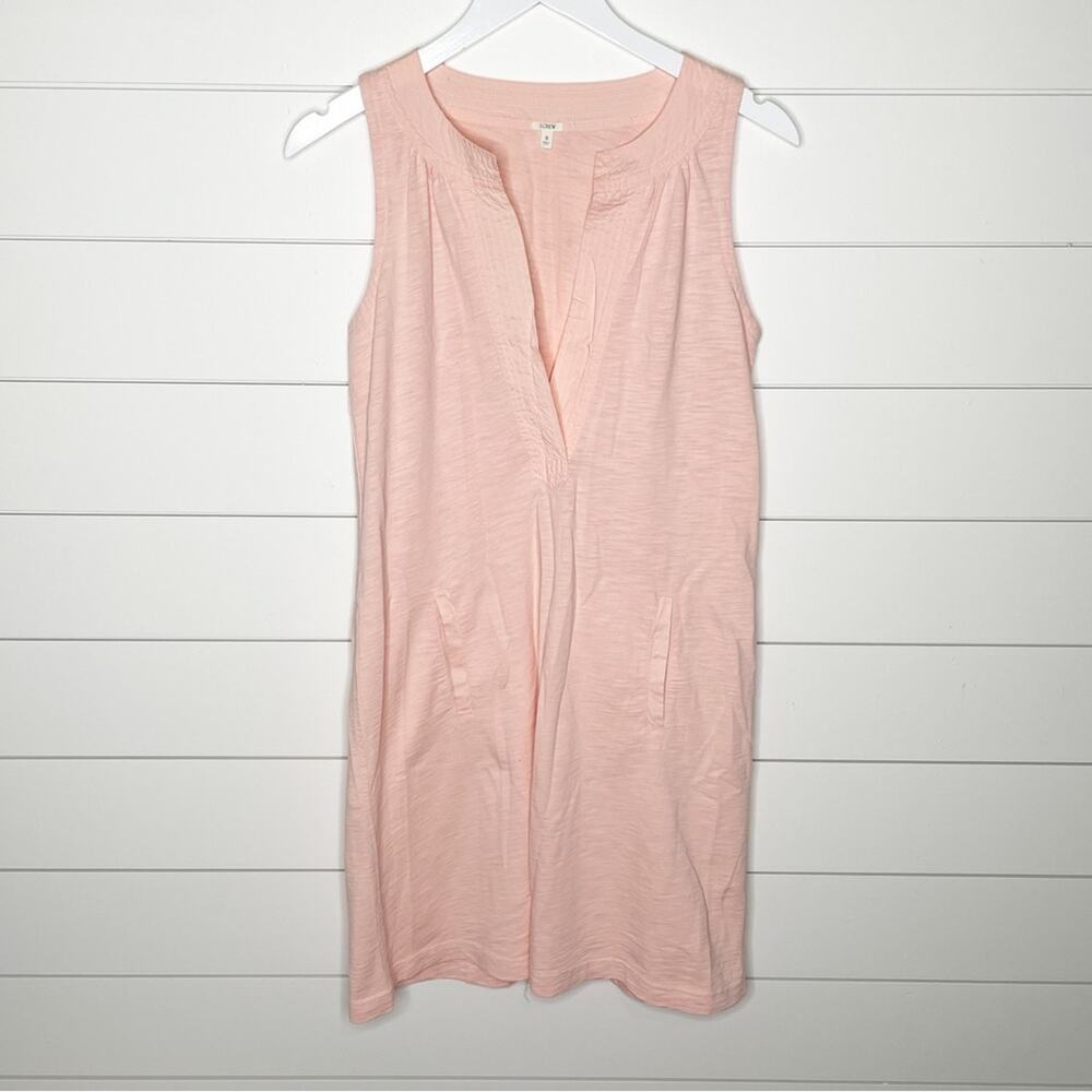 J. Crew Sleeveless Light Pink Shift Dress